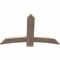 Ekena Millwork Bellingham Smooth Timber Gable Bracket, Douglas Fir, 48"W x 32"H x 1 1/2"D x 5 1/2"F, 16/12 Pitch GBW048X32X0206BEL00SDF - alternate 2